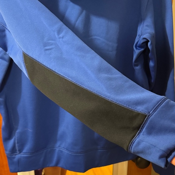 Nike Royal Blue Hoodie with Metallic Logo - Picture 6 of 6